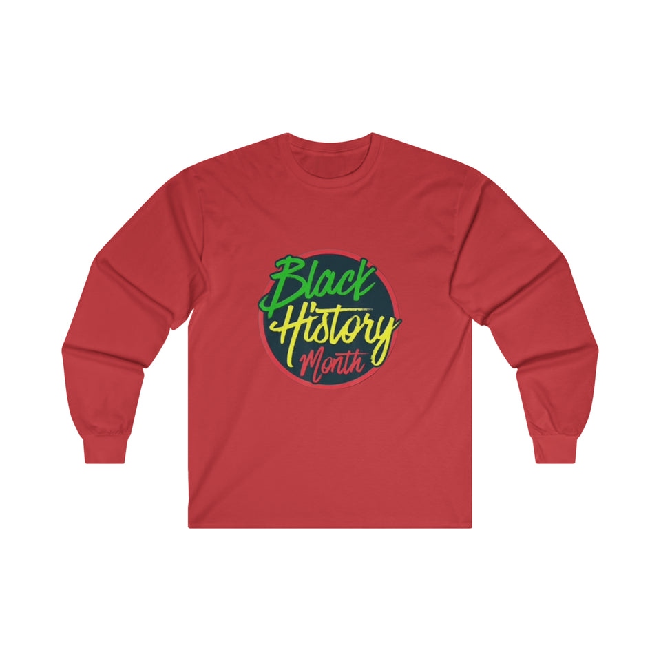 Black History Month Long Sleeve Tee