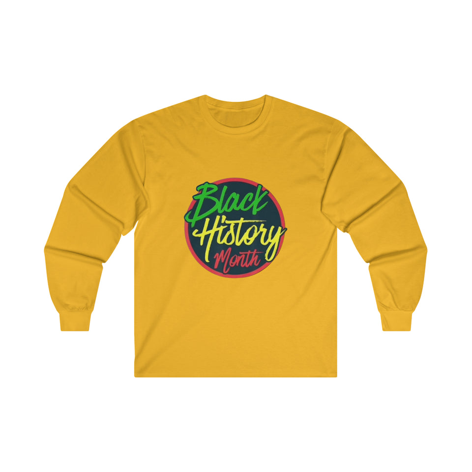 Black History Month Long Sleeve Tee