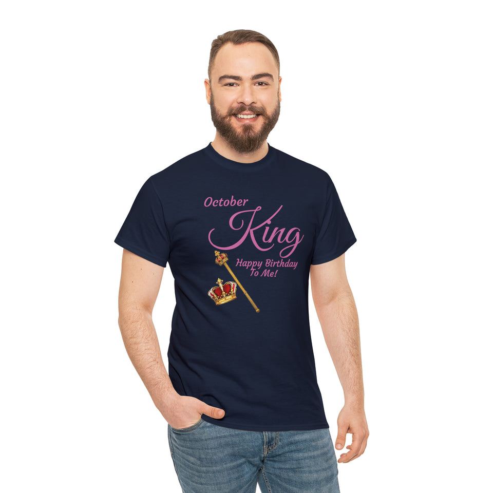 October King Unisex Heavy Cotton Tee