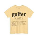 Golfer Unisex Heavy Cotton Tee