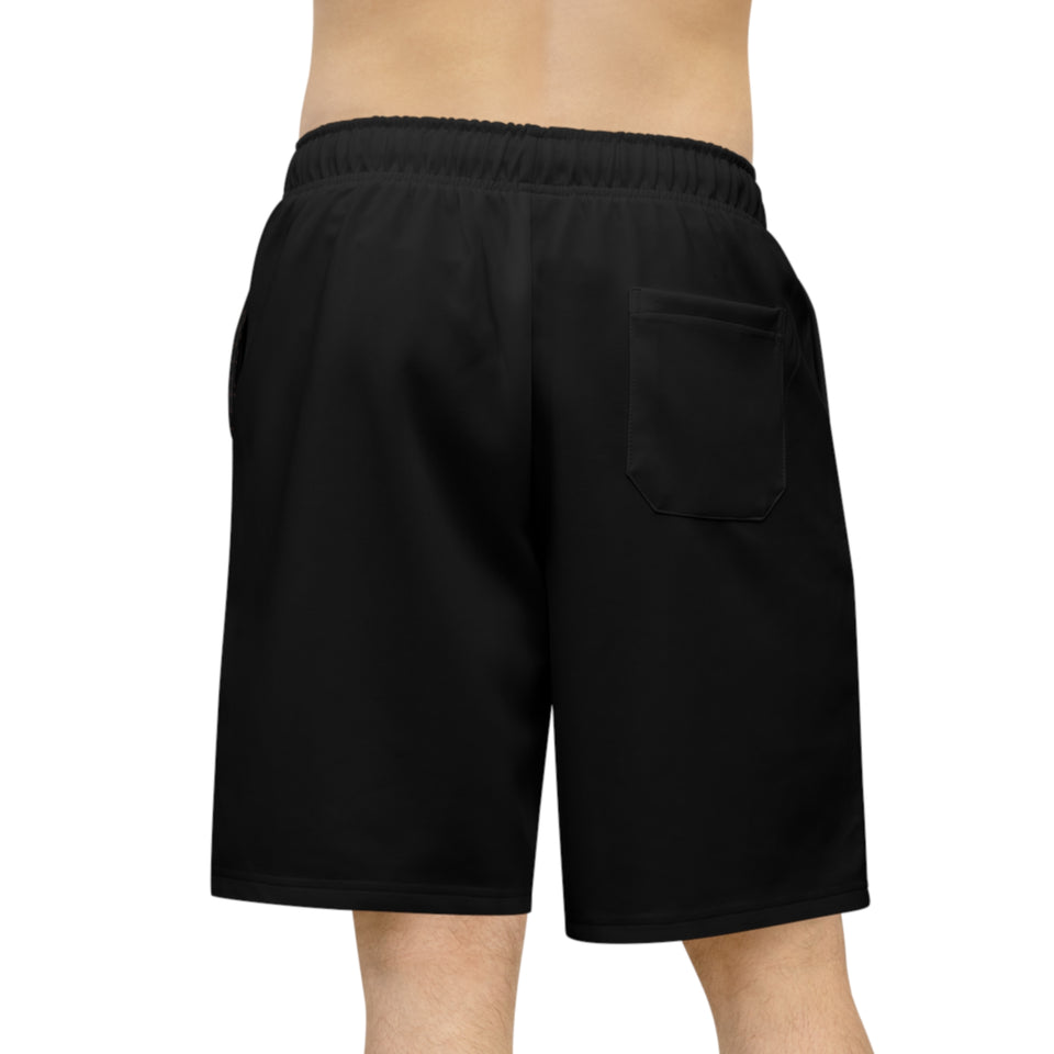 Really Rich Racing (Red) Athletic Long Shorts (AOP)