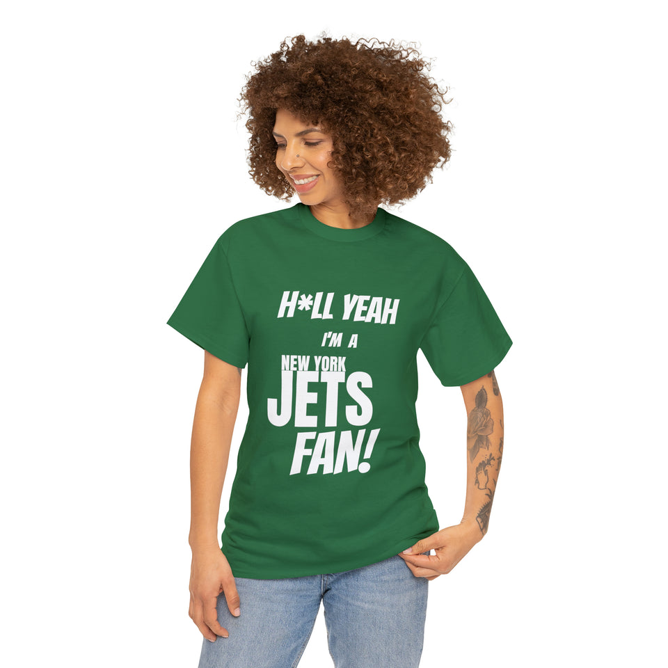 New York Jets Football Unisex Heavy Cotton Tee