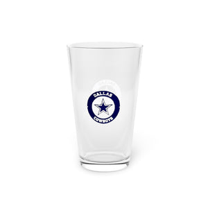 Dallas Cowboys Pint Glass, 16oz
