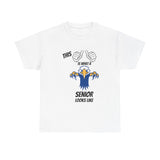 This Is What A East Meck High School Senior Looks Like Class Of 2025 Unisex Heavy Cotton Tee