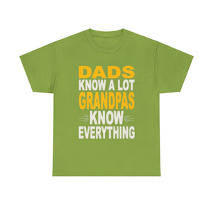 Grandpas Know Everything Unisex Heavy Cotton Tee
