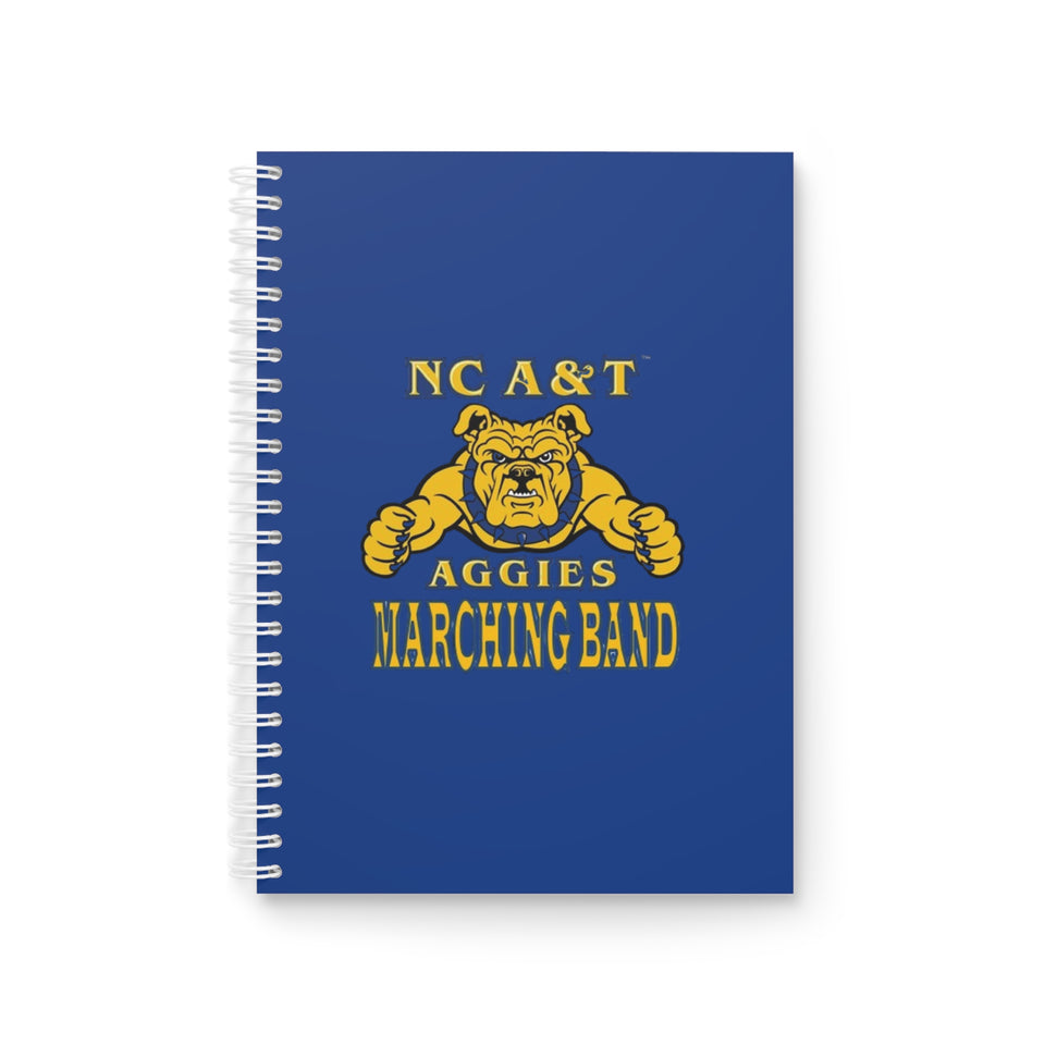 NC A&T Marching Band Spiral Notebook