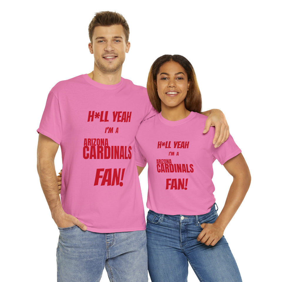 Arizona Cardinals Football Unisex Heavy Cotton Tee