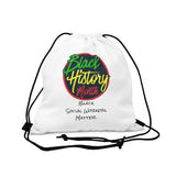 Black Social Workers Matter Outdoor Drawstring Bag