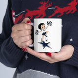 Dallas Cowboys Betty Ceramic Mug 11oz
