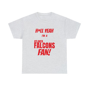 Atlanta Falcons Football Unisex Heavy Cotton Tee