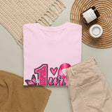 1 Yr Survivor Breast Cancer Awareness Unisex Heavy Cotton Tee