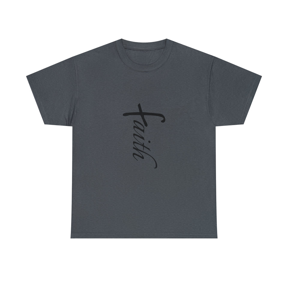 Faith Unisex Heavy Cotton Tee