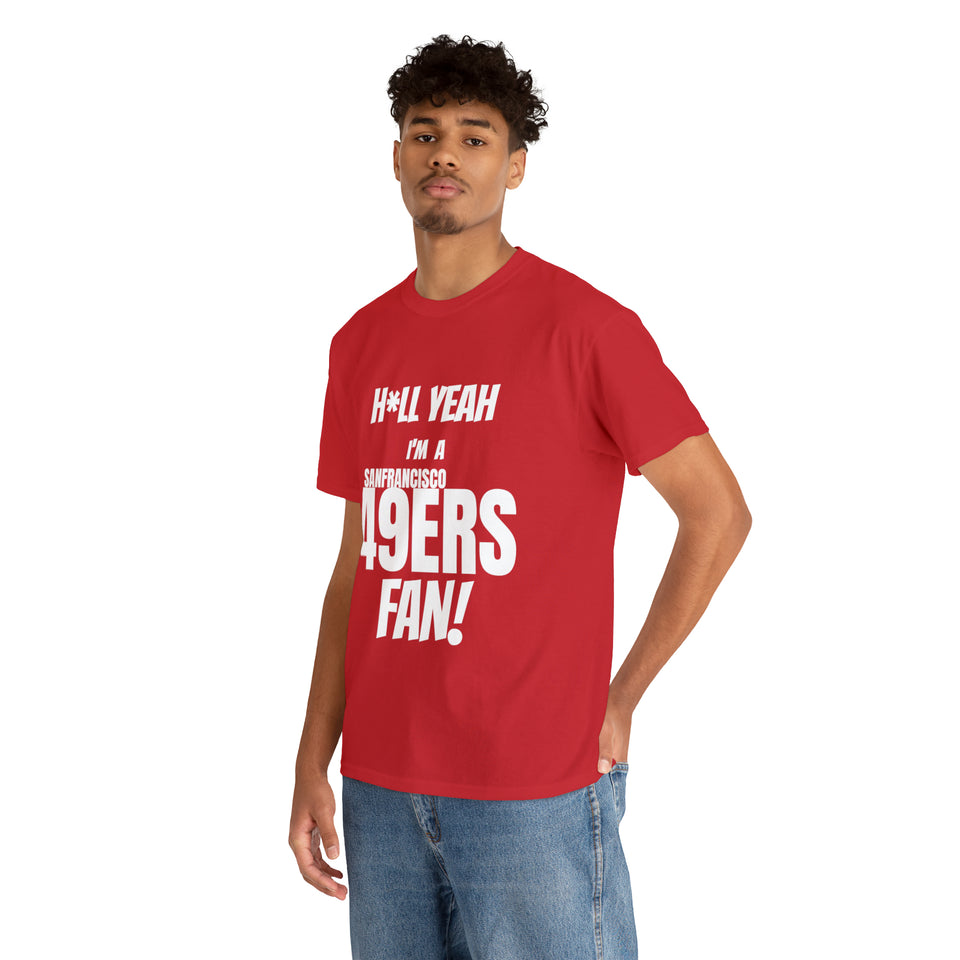 San Francisco Football Unisex Heavy Cotton Tee