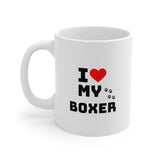 I Love My Boxer Ceramic Mug 11oz