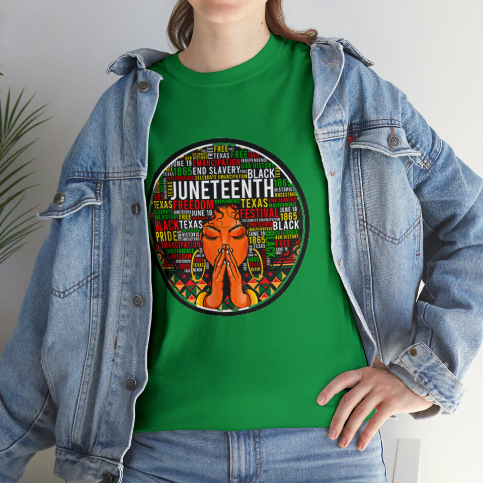 Juneteenth Unisex Heavy Cotton Tee