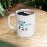 Carolina Panthers Girl Ceramic Mug 11oz