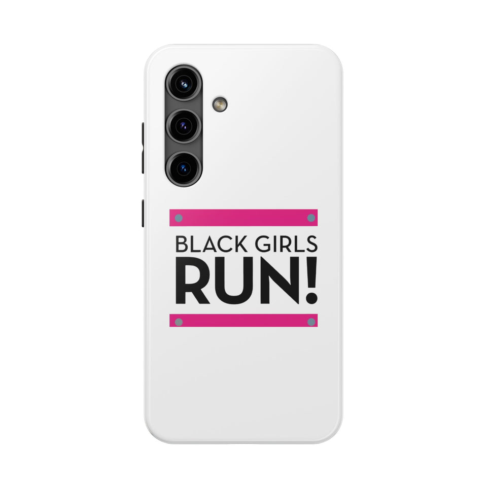 Black Girls Run Tough Phone Cases