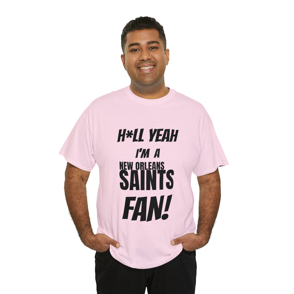 New Orleans Saints Football Unisex Heavy Cotton Tee