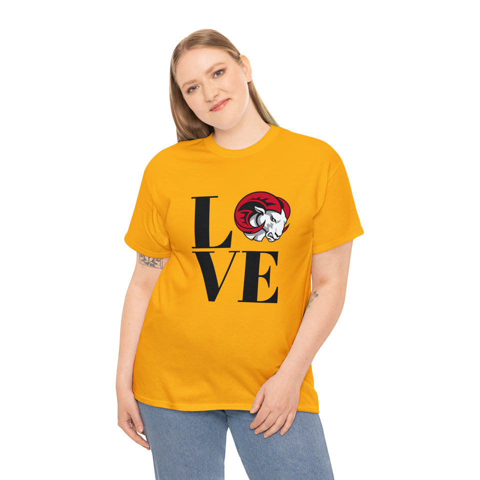 LOVE WSSU Unisex Heavy Cotton Tee