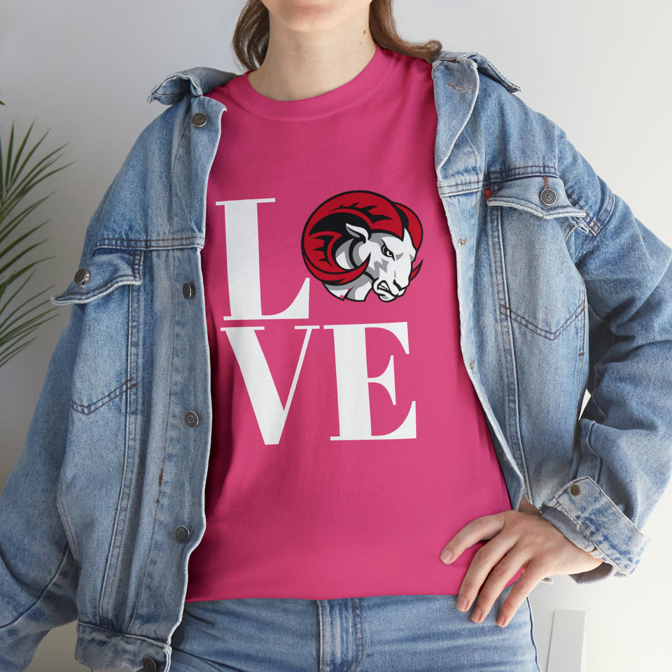 LOVE WSSU Unisex Heavy Cotton Tee