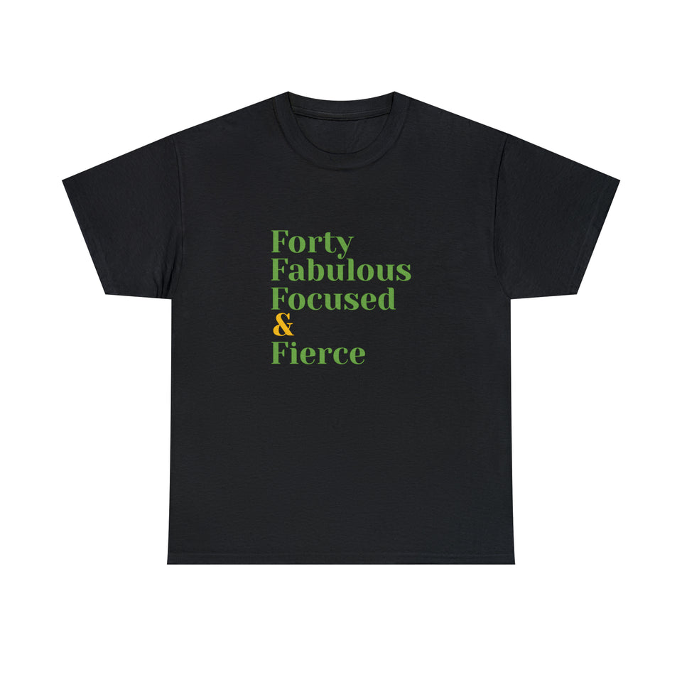 Forty Unisex Heavy Cotton Tee