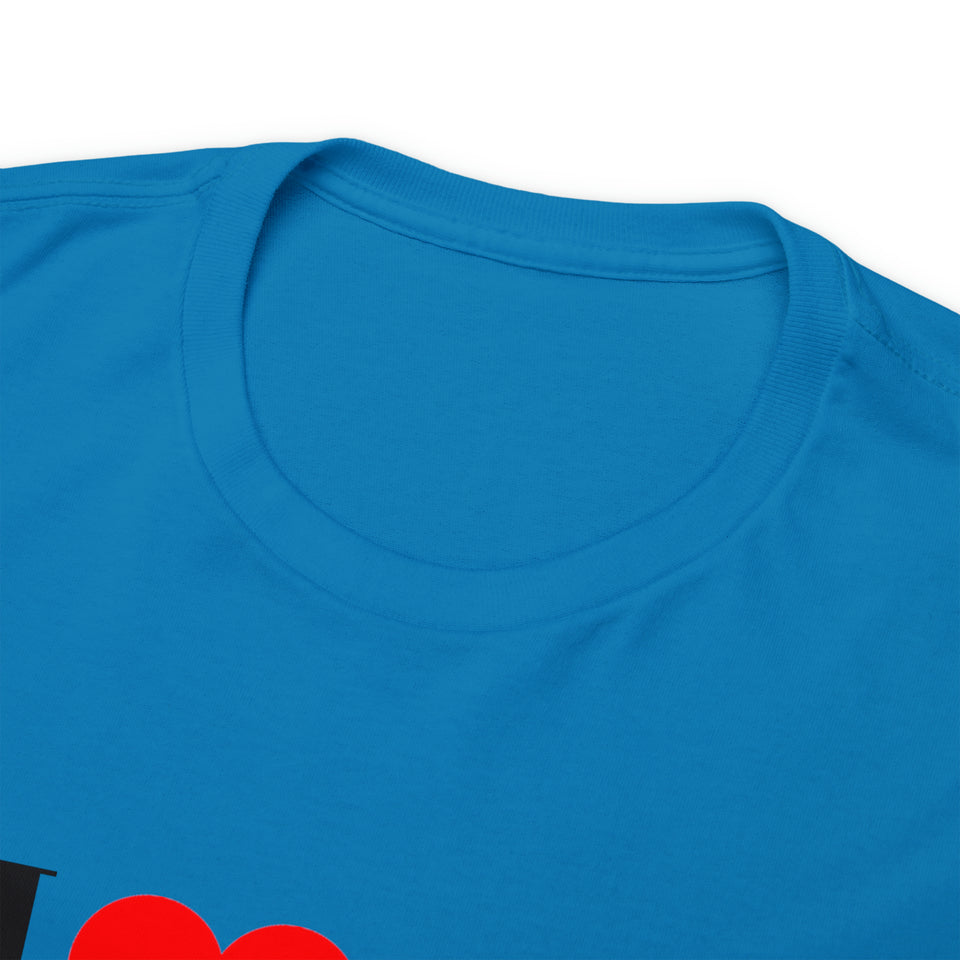 I Love My Cat Unisex Heavy Cotton Tee