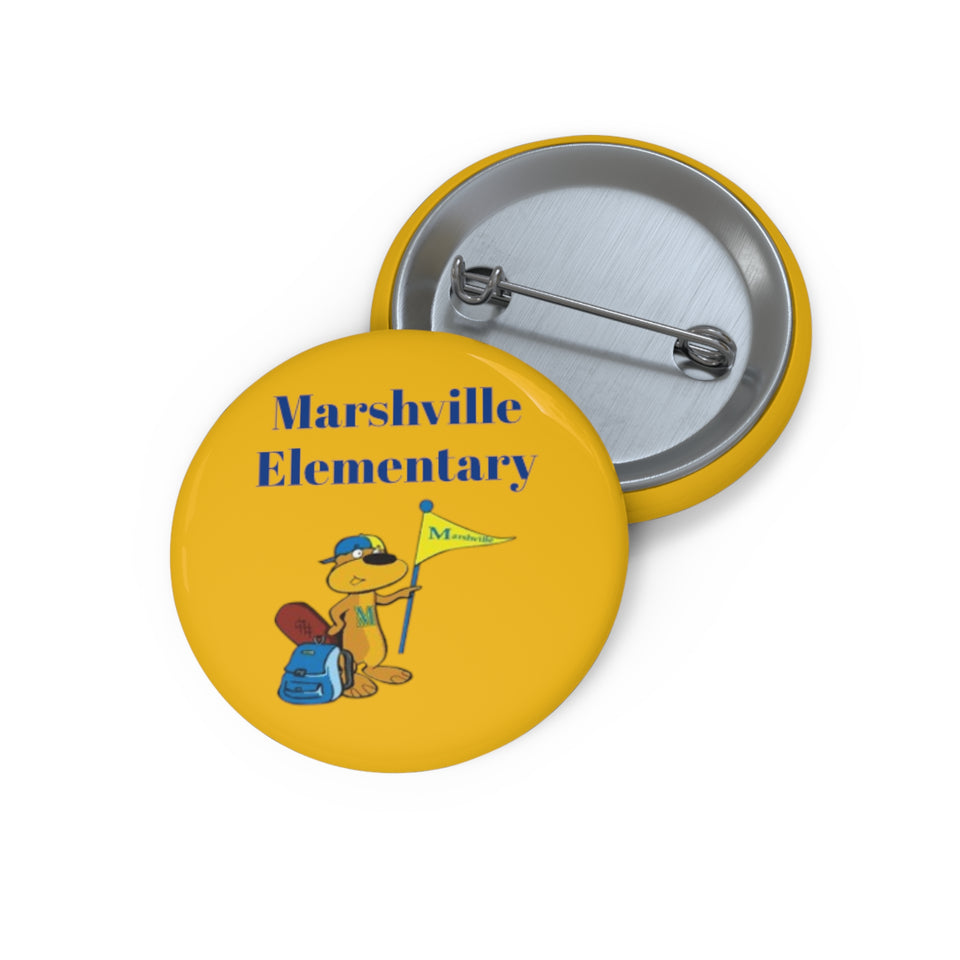 Marshville Elementary Custom Pin Buttons