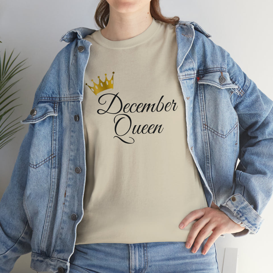 December Queen Unisex Heavy Cotton Tee