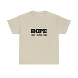 HOPE Unisex Heavy Cotton Tee