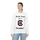 Heck Yeah I'm A SC Gamecocks Senior Unisex Heavy Blend™ Crewneck Sweatshirt