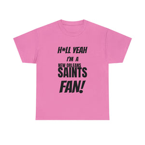New Orleans Saints Football Unisex Heavy Cotton Tee
