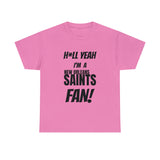 New Orleans Saints Football Unisex Heavy Cotton Tee