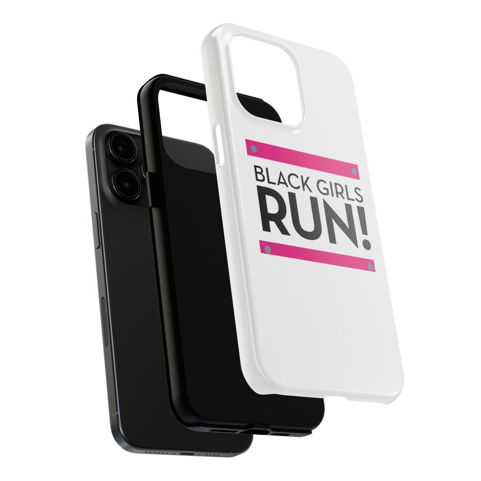 Black Girls Run Tough Phone Cases