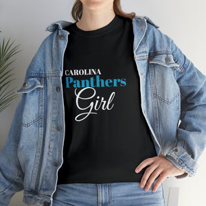 Carolina Panthers Girl Unisex Heavy Cotton Tee