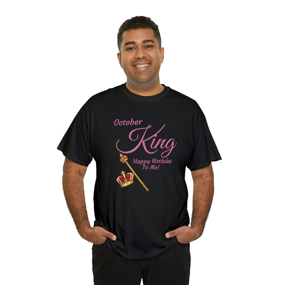 October King Unisex Heavy Cotton Tee