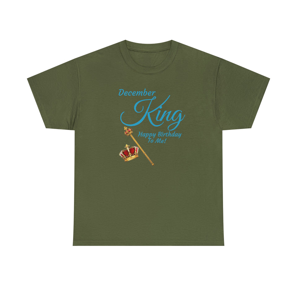 December King Unisex Heavy Cotton Tee