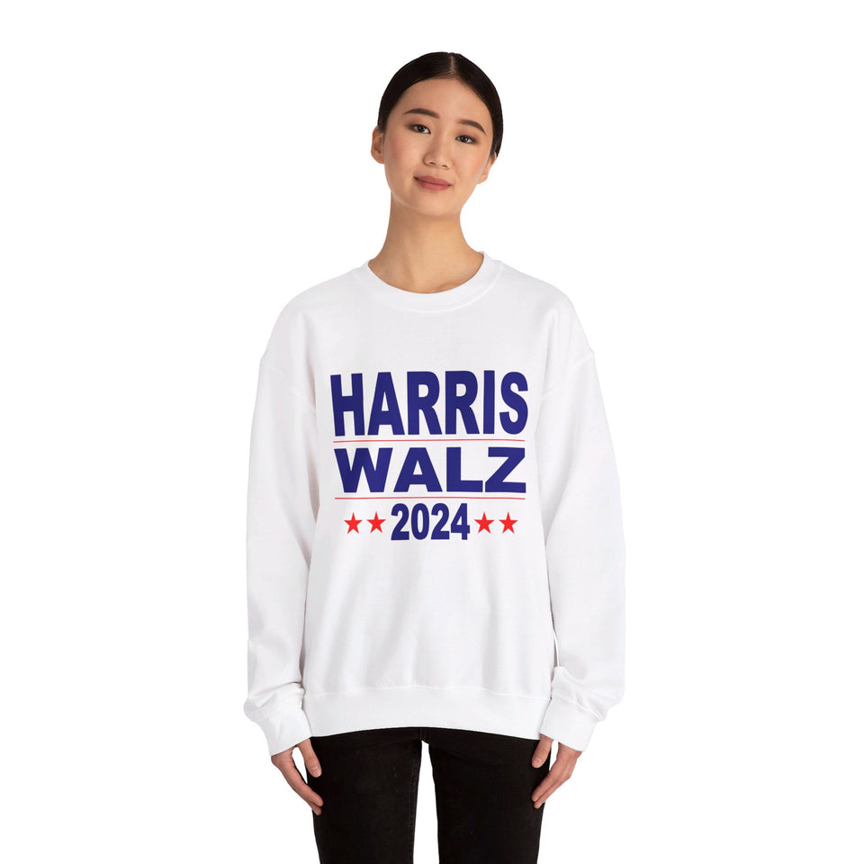 Harris Walz 2024 Unisex Heavy Blend™ Crewneck Sweatshirt