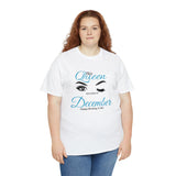 This Queen was Born In December Unisex Heavy Cotton Tee