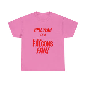 Atlanta Falcons Football Unisex Heavy Cotton Tee