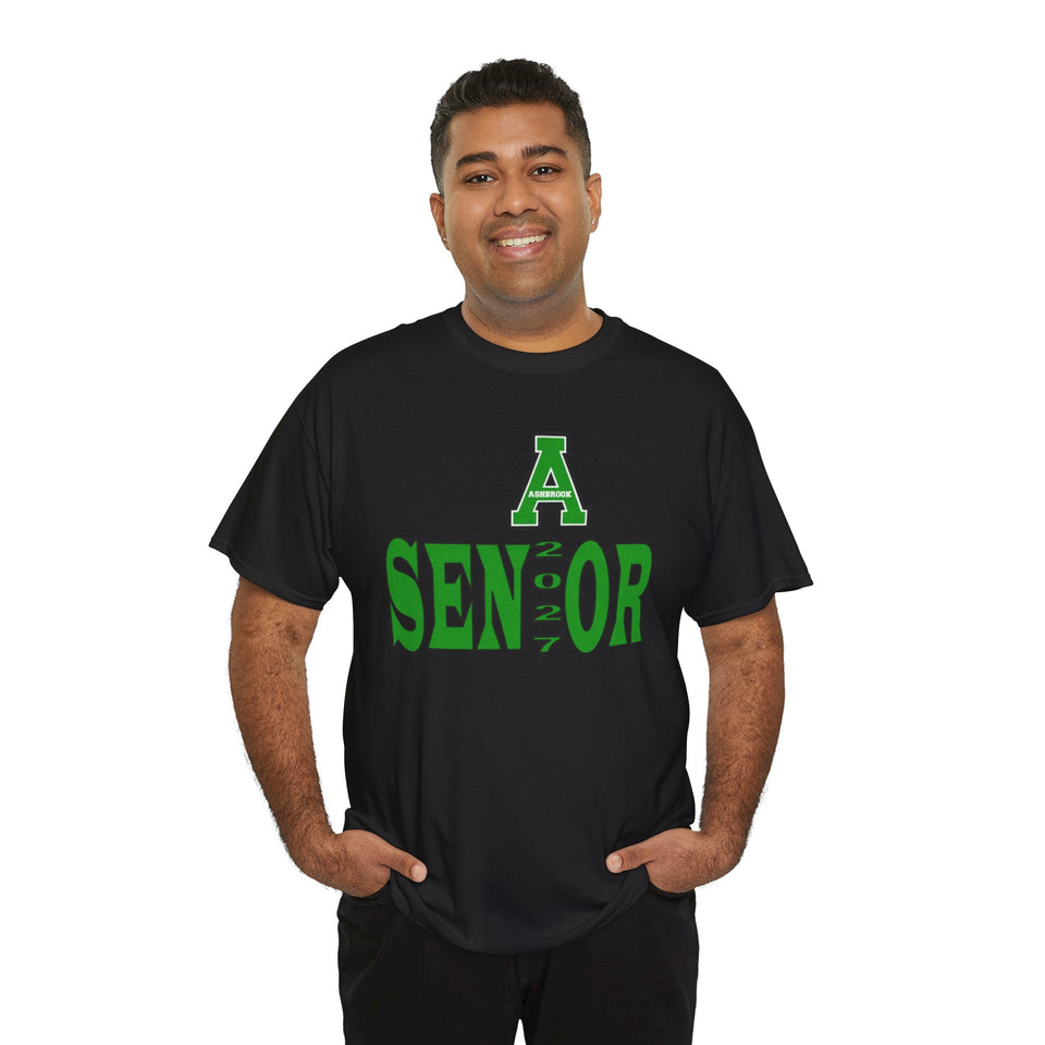 Ashbrook HS Senior 2027 Unisex Heavy Cotton Tee
