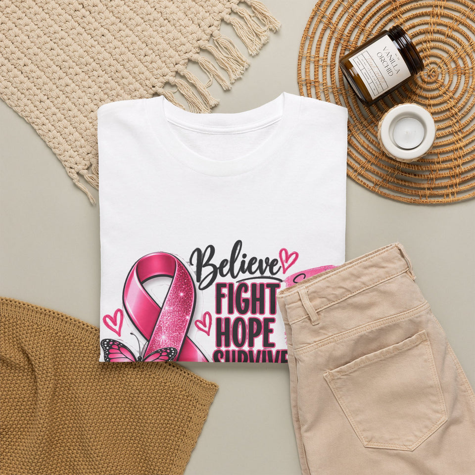 Breast Cancer Awareness Unisex Heavy Cotton Tee