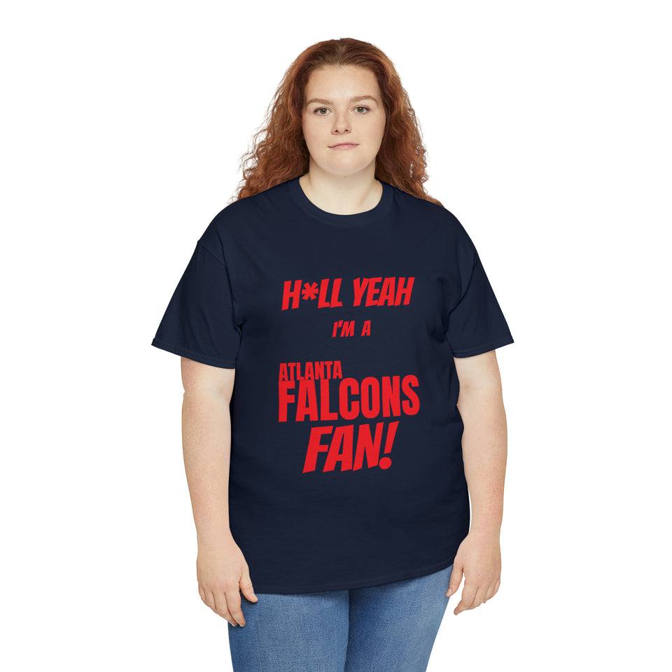 Atlanta Falcons Football Unisex Heavy Cotton Tee