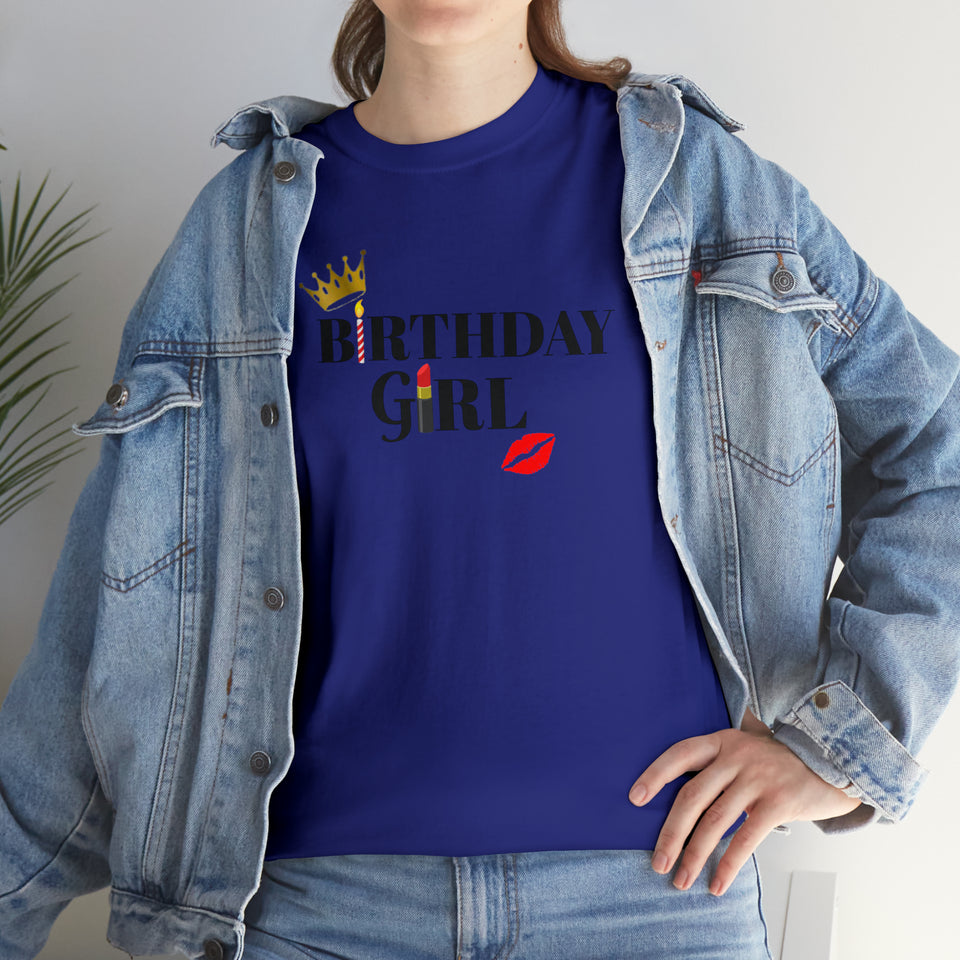 Birthday Girl Unisex Heavy Cotton Tee