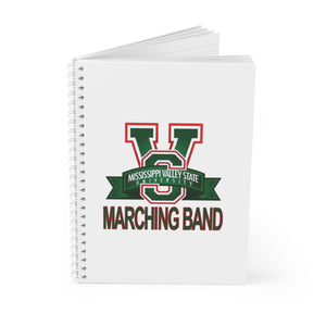 Mississippi Valley State Marching Band Spiral Notebook