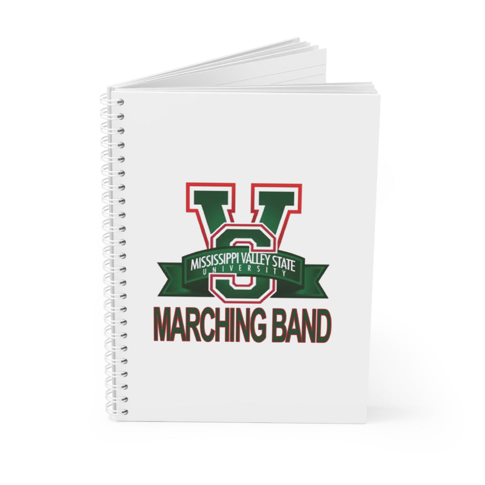 Mississippi Valley State Marching Band Spiral Notebook