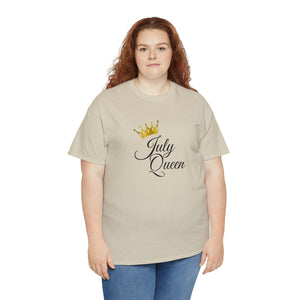 July Queen Unisex Heavy Cotton Tee