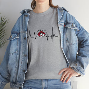 Winston Salem State University Heartbeat Unisex Heavy Cotton Tee