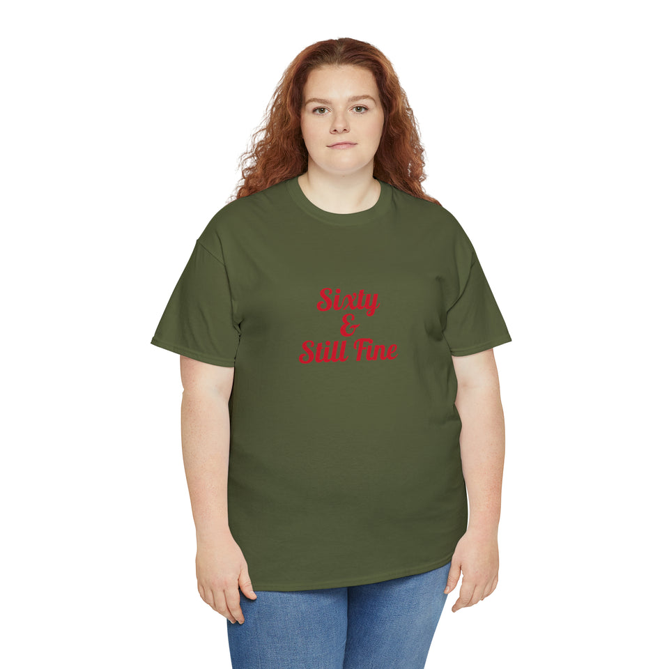 Sixty Unisex Heavy Cotton Tee