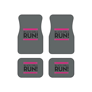 Black Girls Run Car Mats (Set of 4)