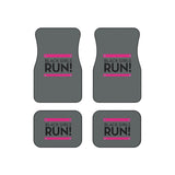 Black Girls Run Car Mats (Set of 4)